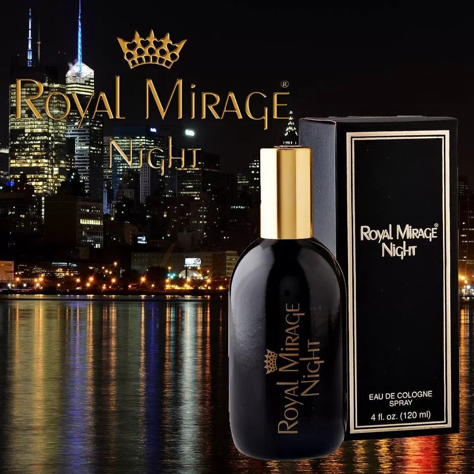 Royal Mirage Perfume Night Eau De Cologne – 120ml | Luxurious Fragrance Perfume