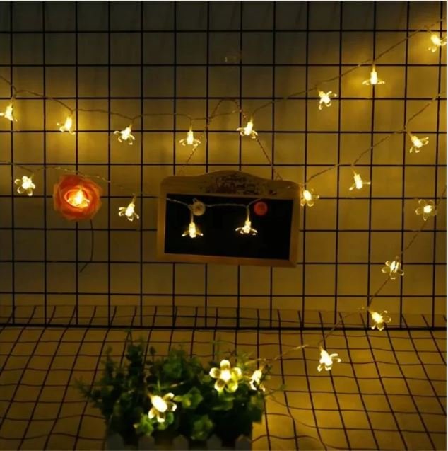 20 Cherry Sakura Blossom Flower String Lights