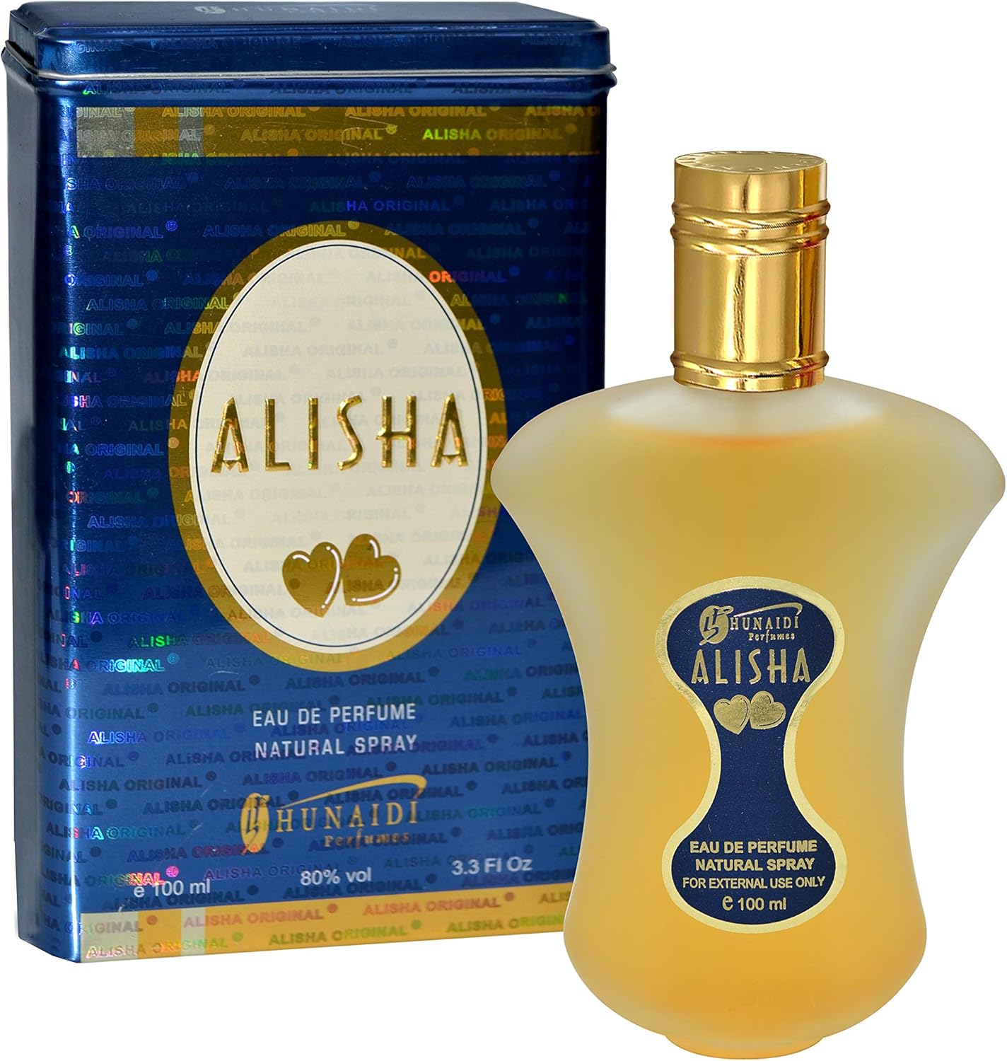 Hunaidi Alisha Eau De Parfum Long Lasting Fragrance For Men & Women 100ml