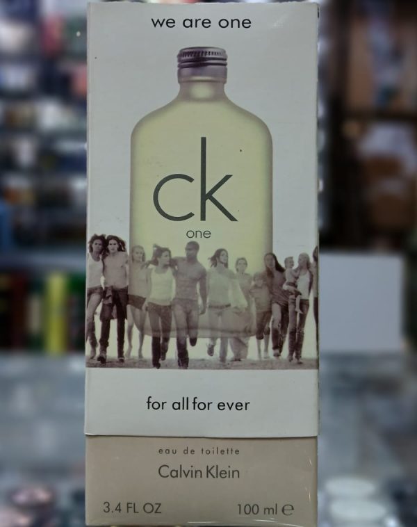 Ck One By Calvin Klein Eau De Toillete Perfume For Men Long Lasting Impact 100 Ml