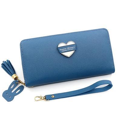 Girl's PU Leather Plain Clutch