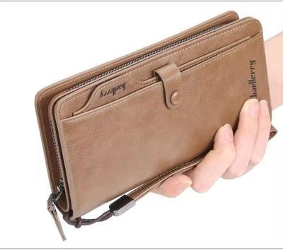 Women's PU Leather Plain Clutch