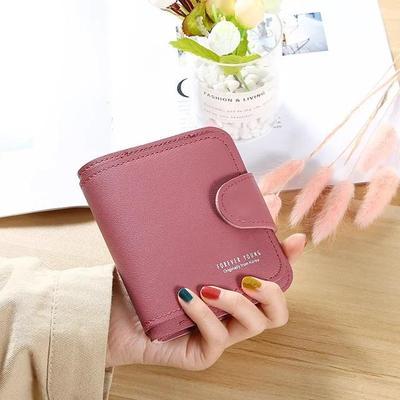 Women's Leather Plain Wallet