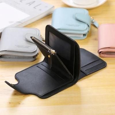 Women's Leather Plain Wallet