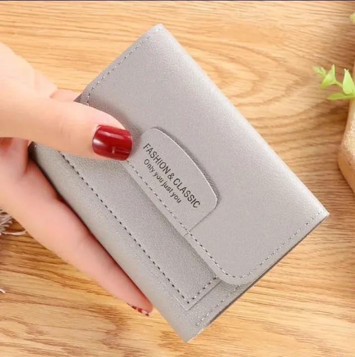 Women's Leather Plain Wallet