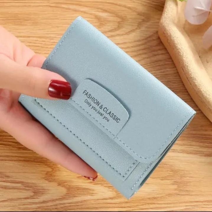 Women's Leather Plain Wallet