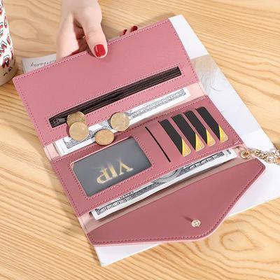 Girl's PU Leather Plain Clutch