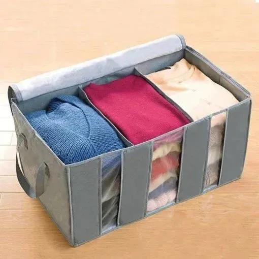 1 Pc 3 Compartments Storage Organizer