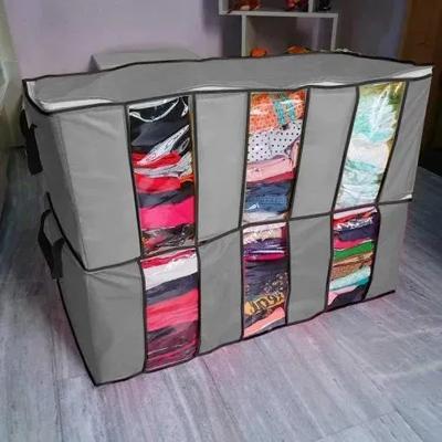 1 Pc 3 Compartments Storage Organizer