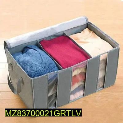 1 Pc 3 Compartments Storage Organizer